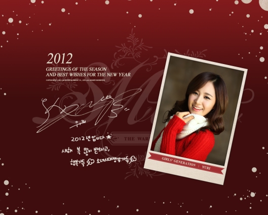 [02-01-2012] SNSD gửi tặng lời chúc năm mới tới SONEs! Newyearsyuri