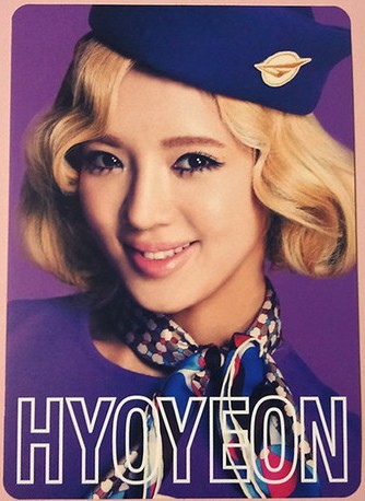 snsd hyoyeon 2nd japan tour photo cards (1)