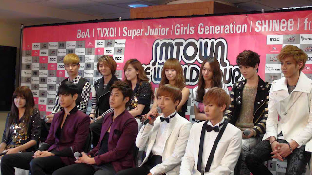 SMTown World Tour III In L.A Press Conference~ - SNSD Korean